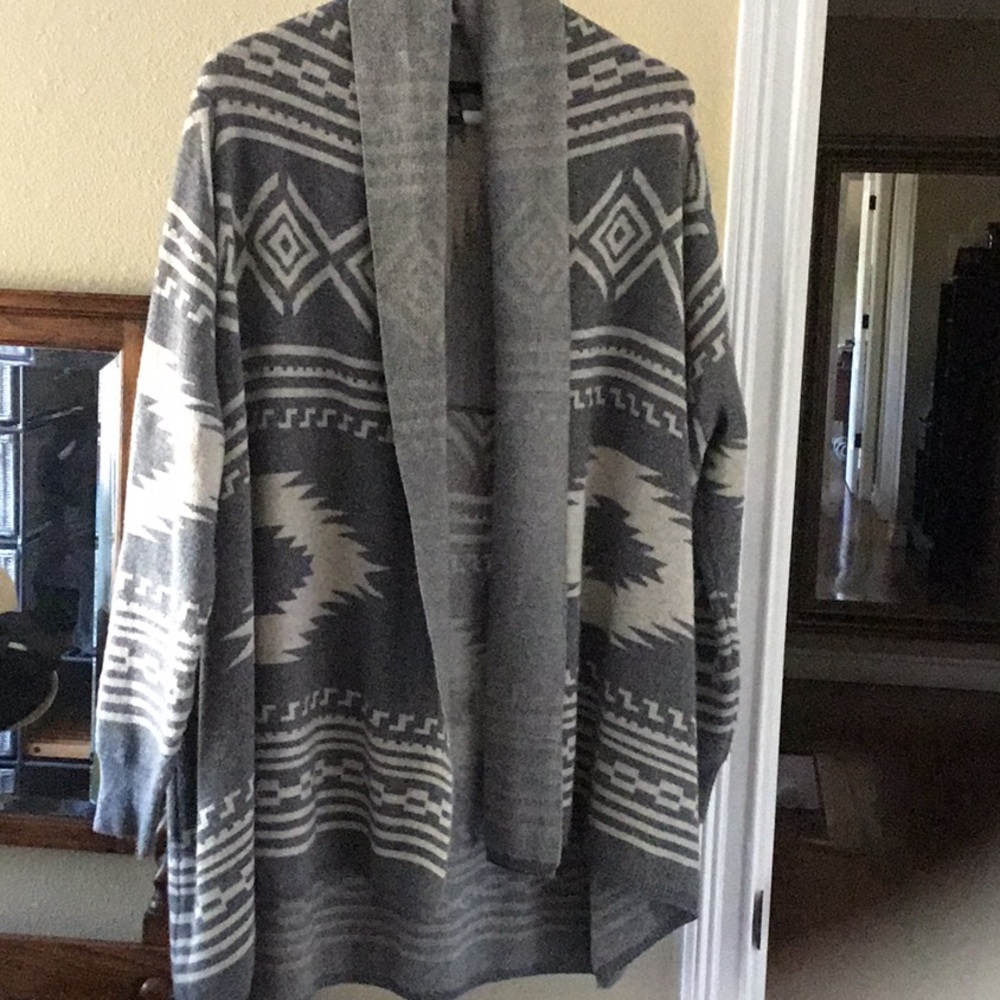 South west print sweater